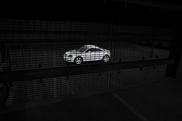 Photograph Peter Romantowski Silver Car on One Eyeland